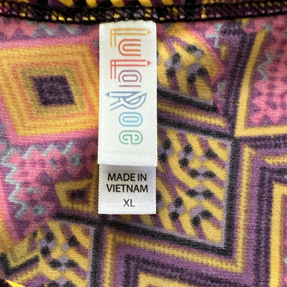 Lularoe Multicolored Patterned Simply Comfortable… - image 6